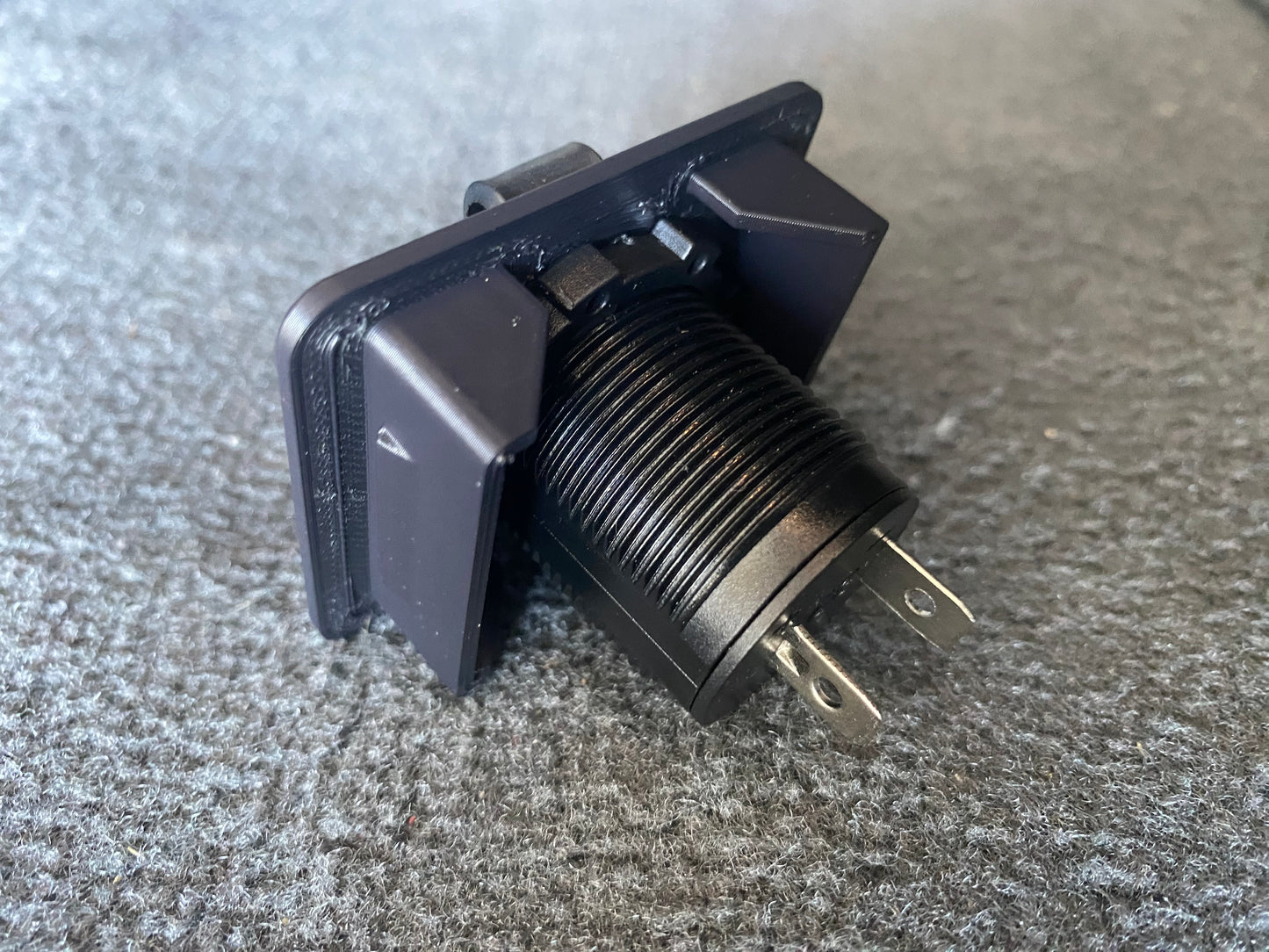 GX470 Rear 12v Adapter Plate